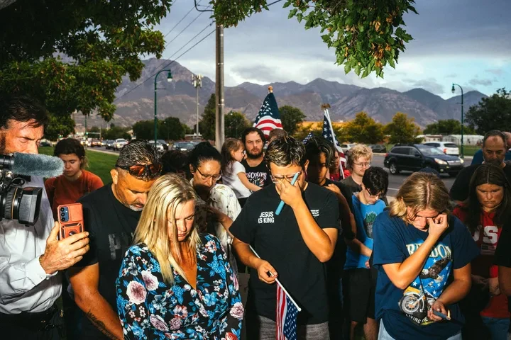 The Grief and Rising Anger After the Assassination of Charlie Kirk
